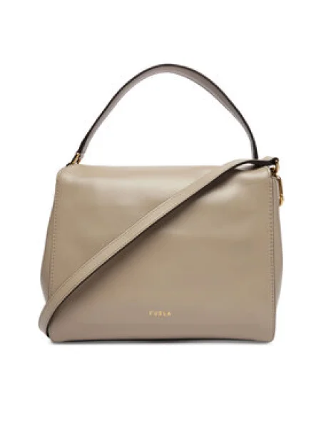 Táska Furla Domus S IT bézs