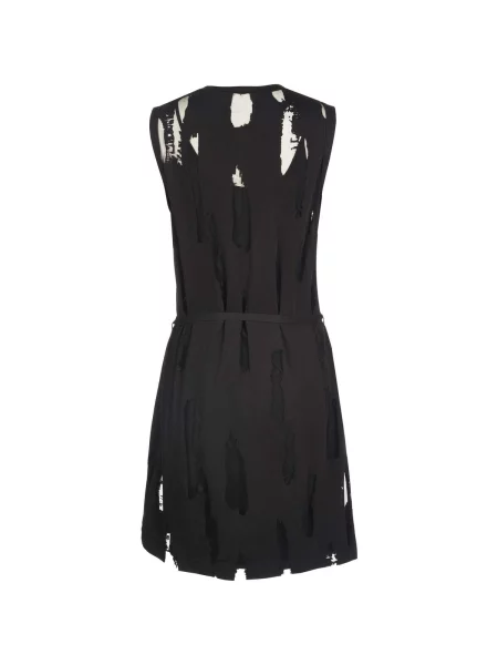 Rochie din denim Armani Jeans negru
