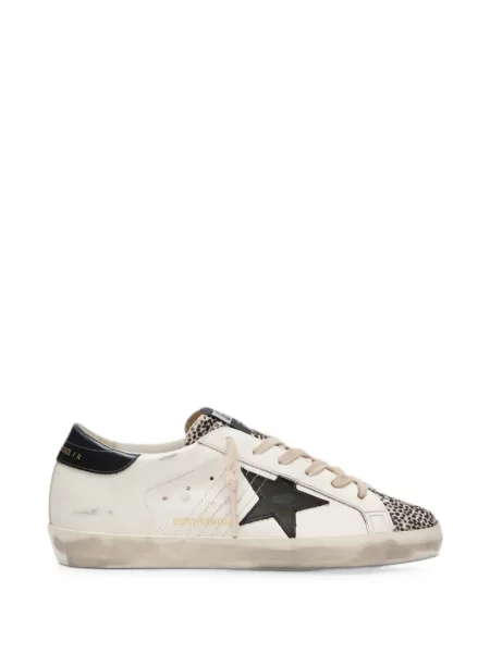 Sneakerși Golden Goose din piele alb