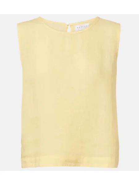 Top Velvet de in galben