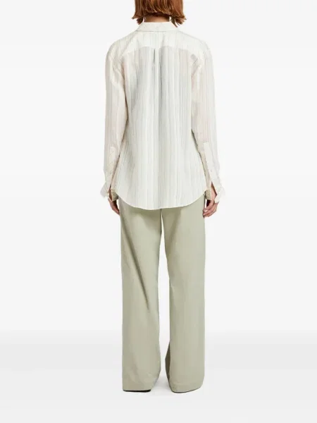 Cămașă Proenza Schouler White Label cu dungi alb