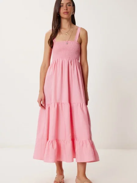Happiness İstanbul Rochie de vară roz