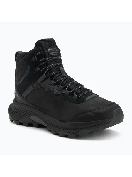 Încălțăminte de drumeție pentru bărbați Merrell Speed Strike 2 Ltr Thrm Mid Wp black negru