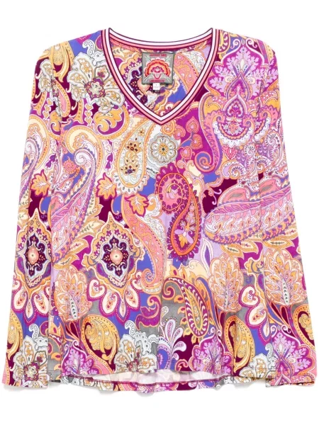 Тениска Johnny Was виолетово