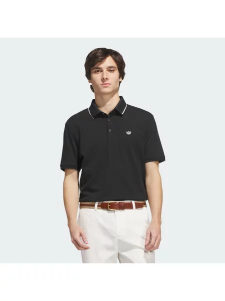Koszulka Originals Twistknit Trefoil Polo czarna