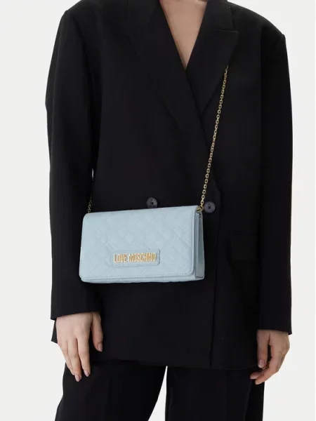 Torebka LOVE MOSCHINO niebieska