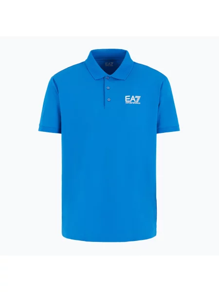 Férfi Emporio Armani Train Visibility Polo póló öblös Train Visibility Polo kék
