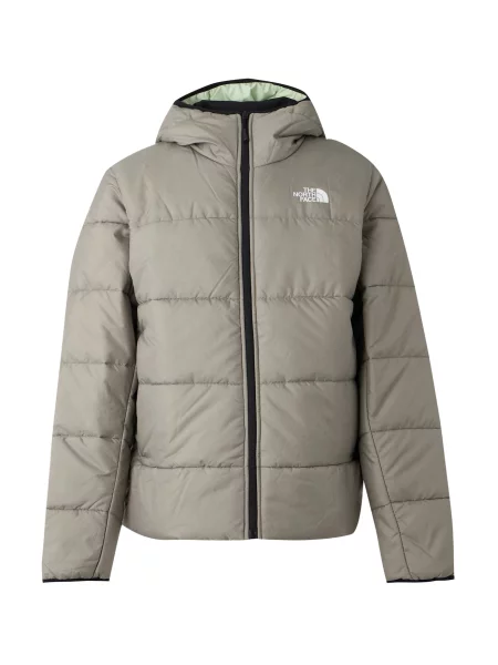 THE NORTH FACE Zimná bunda NSE tmavošedá biela