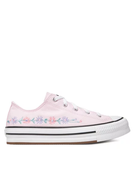 Sneakers Converse All Star EVA Lift Platform Florals ροζ