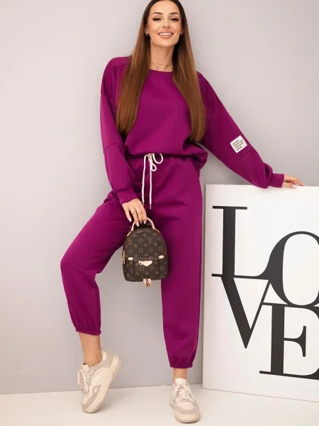 Pantaloni Kesi Włoski violet