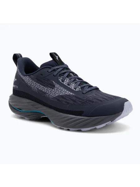 Pánske bežecké topánky Mizuno Wave Rider TT 3 odyssey gray/blue granite/capribreeze čierna