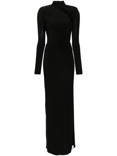 Rochie maxi The New Arrivals Ilkyaz Ozel de costum negru
