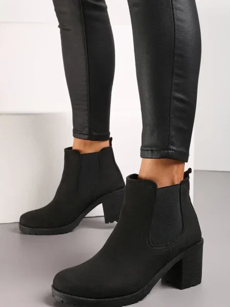 Botine Leigh negre