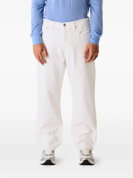 Blugi cu picior larg Other Matters Denim alb