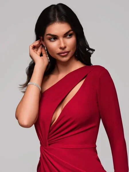 Rochie maxi Edoti de costum