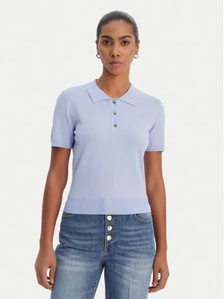 Fracomina Tricou polo deschis albastru