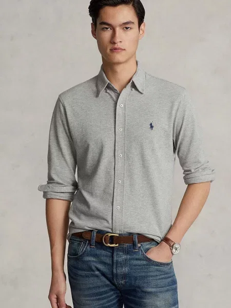 POLO RALPH LAUREN cămașă gri