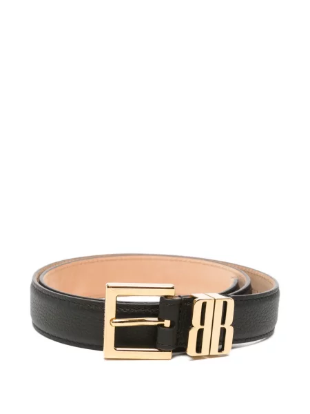 Cu centură curea Balenciaga din piele negru