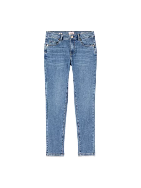 Skinny jeansy skinny Oltre niebieskie