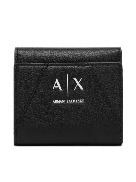 Armani Exchange Portfel czarny