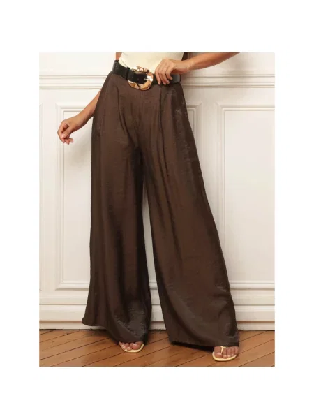 Pantaloni La Modeuse maro