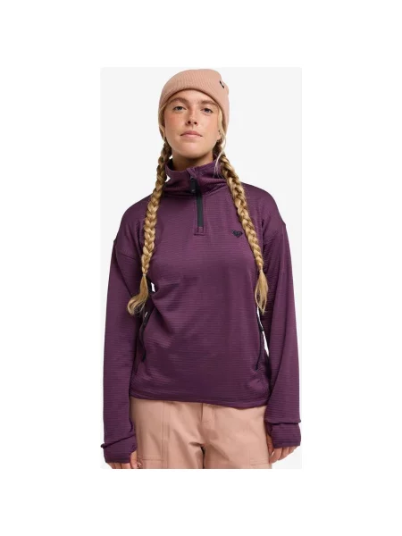 Bluza Roxy Snowstride Half Zip XS fioletowy