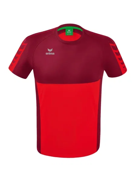 ERIMA Funkcionalna majica / rdeča / burgund siva