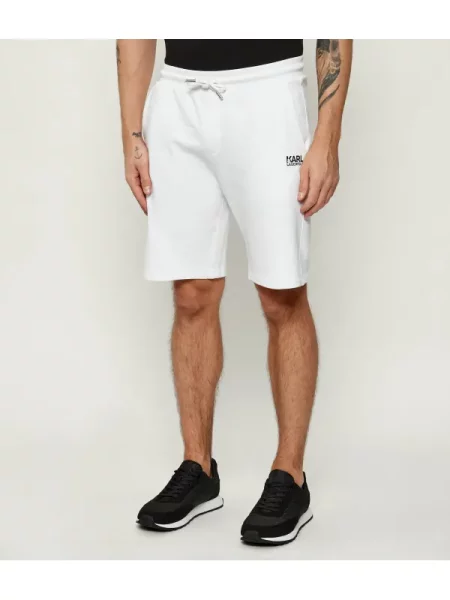 Karl Lagerfeld Pantaloni scurți alb