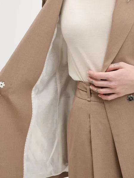 Піджак HUGO Abivale бежевий