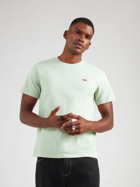 LEVI'S ® Tricou deschis / roșu / alb verde