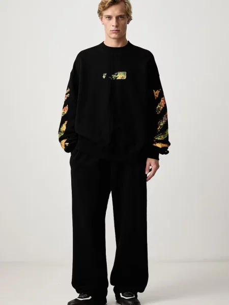 Off-White Bacco Arrow παντελόνι επίσημο ανδρικό λευκό