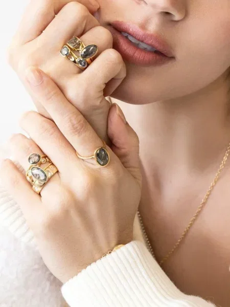 Prsten Nimo With Love žuta