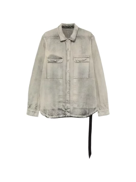 Geacă de blugi Rick Owens Drkshdw gri