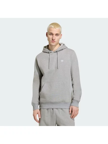 MIKINA S KAPUCÍ ESSENTIALS TREFOIL šedá