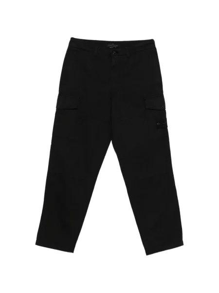 Cargo kalhoty Stone Island s kamínky černé