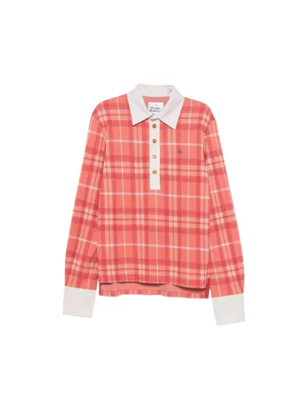 Koszula Vivienne Westwood w kratę czerwona