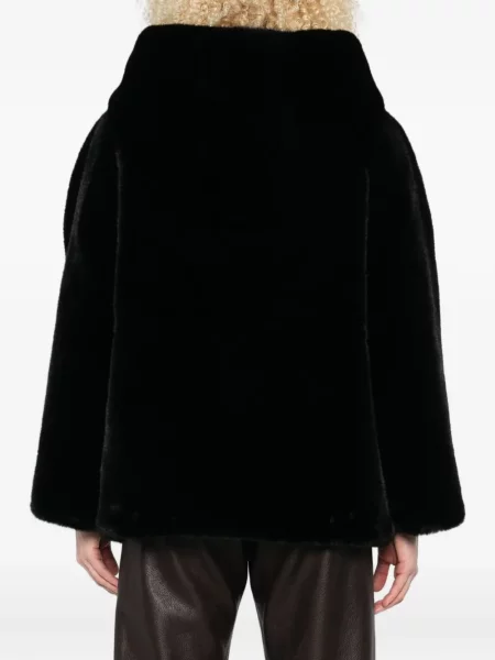 Geacă Emporio Armani cu glugă negru