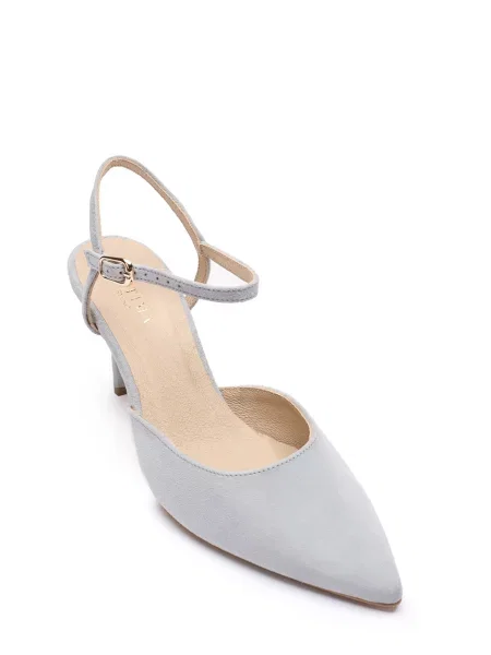 RYŁKO Lodičky pastelovo modrá