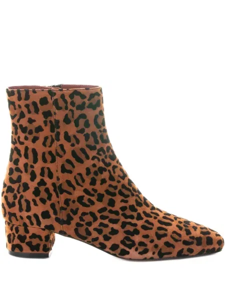Botine Roberto Festa cu imagine cu model leopard maro