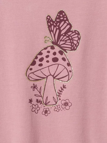 Tricou copii Gap roz