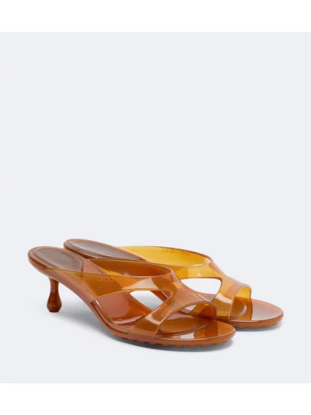 Papuci tip mules Jimmy Choo maro