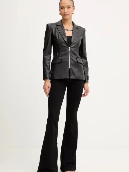 Піджак Versace Jeans Couture однобортний однотонний чорний