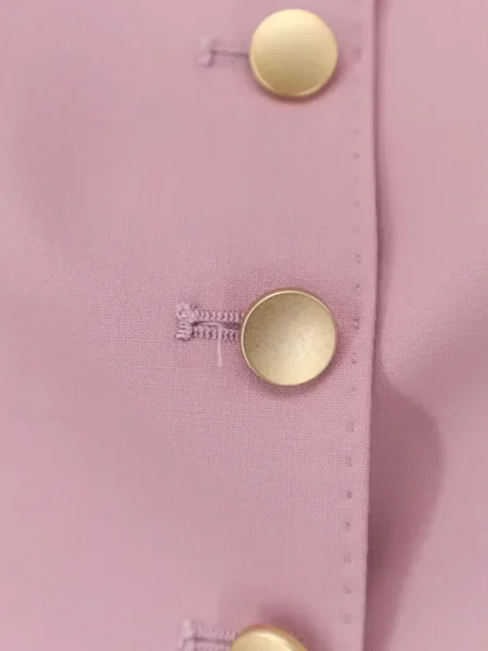 Kamizelka Tagliatore z dekoltem w serek różowa