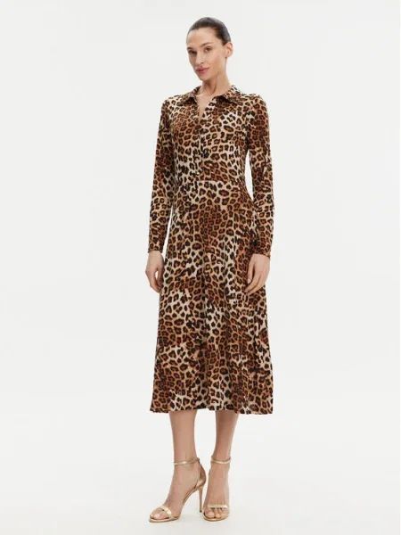 Morgan rochie RUFUS midi evazati RUFUS maro