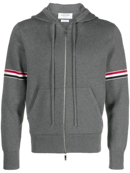 Hanorac cu glugă Thom Browne gri
