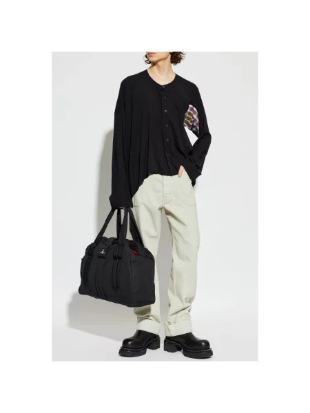 Jeansy straight leg Vivienne Westwood niebieskie