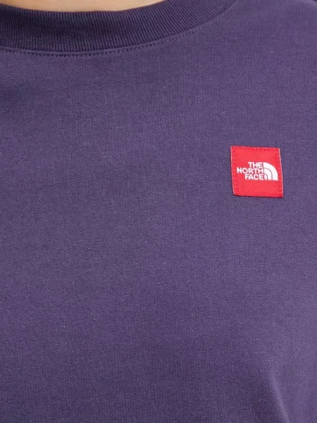 Футболка The North Face Redbox фіолетовий
