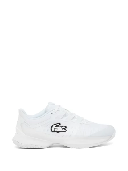 Sneakerși Lacoste cu autograf alb