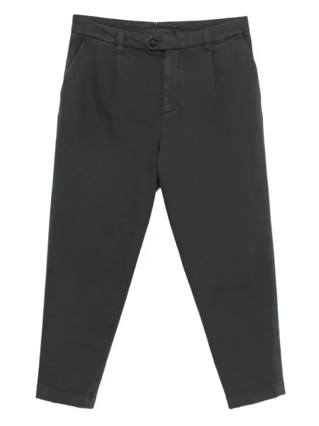 Pantaloni Eleventy plisate gri