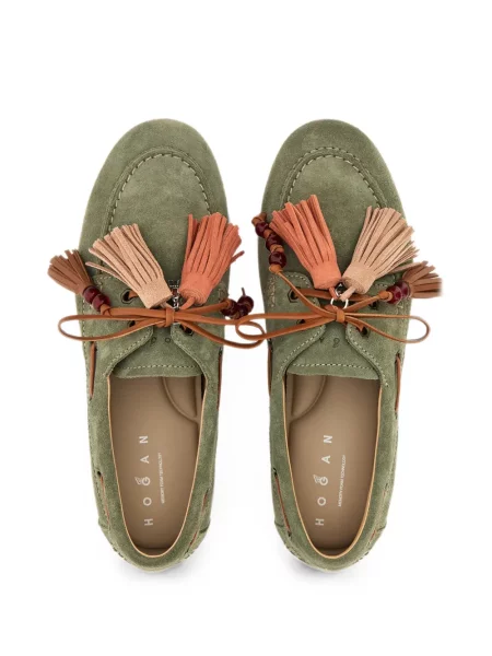 Pantofi loafer Hogan verde